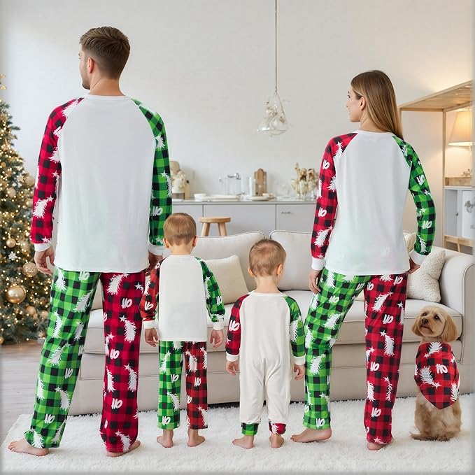 Awoscut Family Christmas Pajamas Matching Pajamas - Image 3