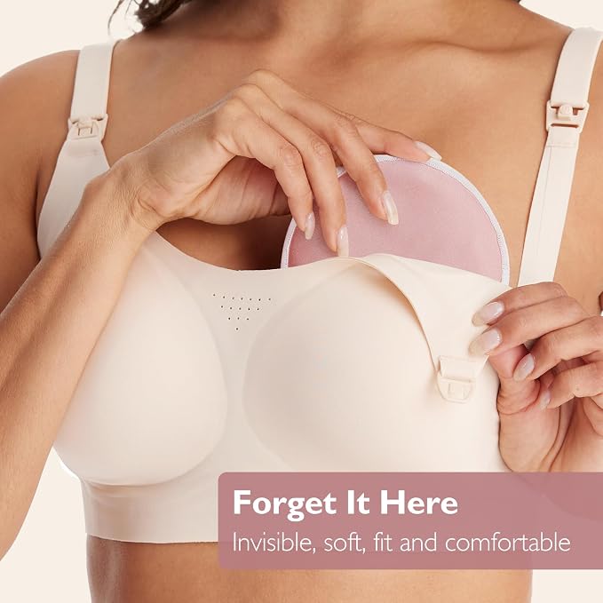 Momcozy Reusable Nursing Pads, Innovative Use of One Way Moisture-Wicking - Image 9