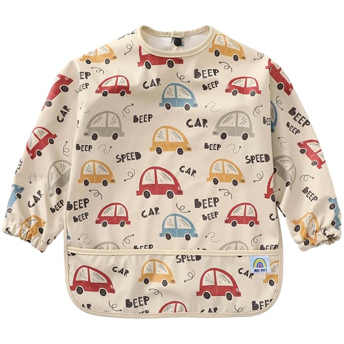 ARI MES Long Sleeves Waterproof Baby Bibs by ARIMES