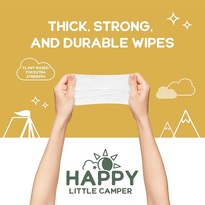 Happy Little Camper Ultra-Absorbent Super Saver Baby Diapers Size 2 - Image 7