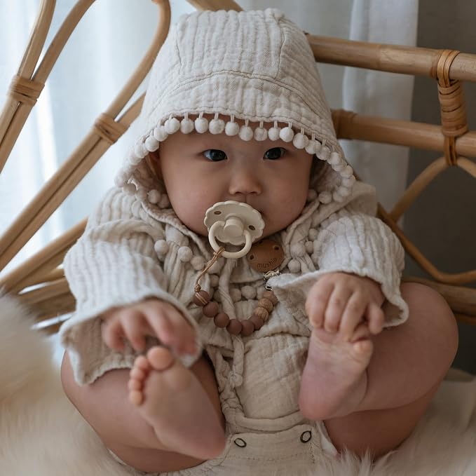 FRIGG Daisy SilkySoft Silicone Baby Pacifier | Made in Denmark | BPA-Free - Image 5