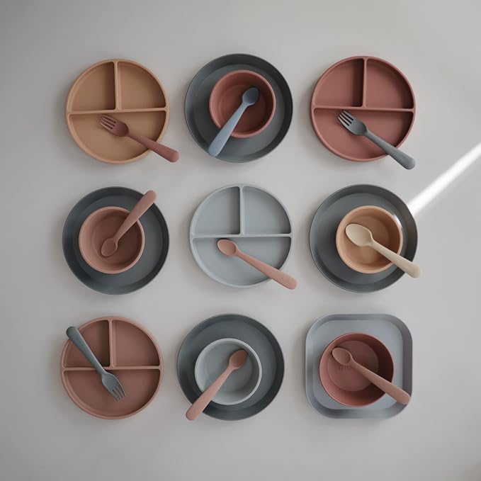 mushie Flatware Fork and Spoon Set - Image 6