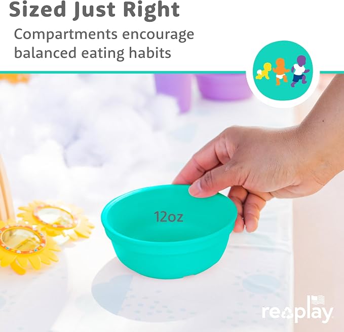 Re-Play 12 oz. Toddler Bowls Set of 4 - Image 8