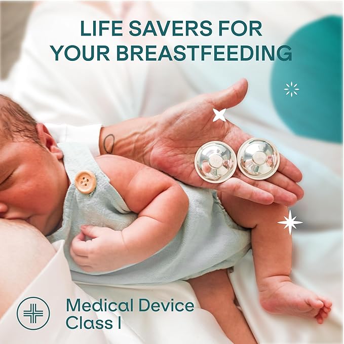 Koala Babycare The Original Nursing Cups 100% Silver – Nipple Shields - Image 5