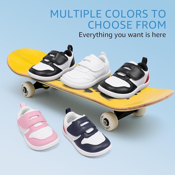 Toddler Wide Toe Box Barefoot Shoes Boys Girls Sneakers Zero Drop Kid Tennis - Image 8