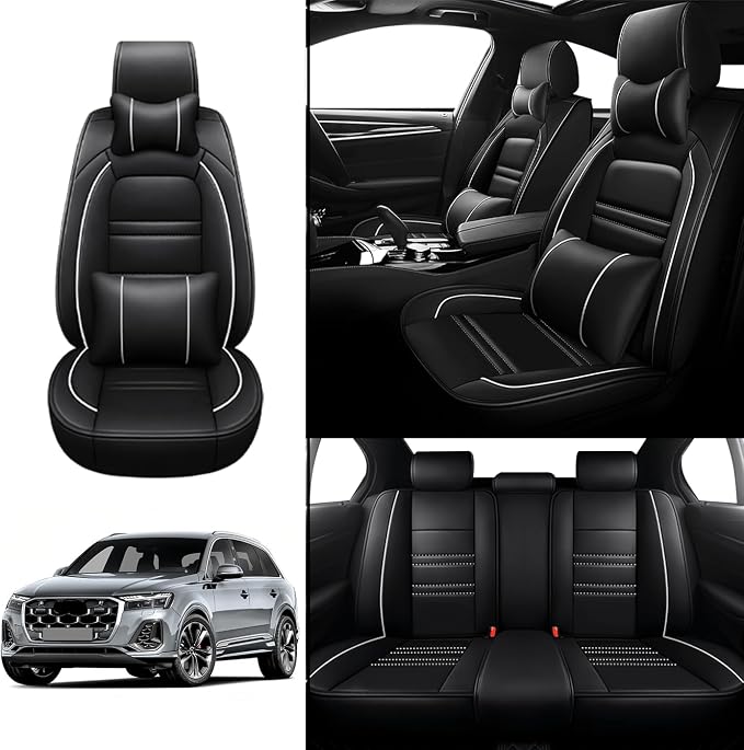 Car Seat Covers for Audi q7 2017-2025 | 5-Seats Seat Covers, Waterproof Seat - Image 2