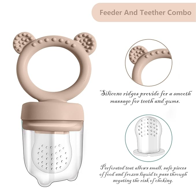 Frozen Breastmilk Teether & Baby Food Feeder Tray - Image 4