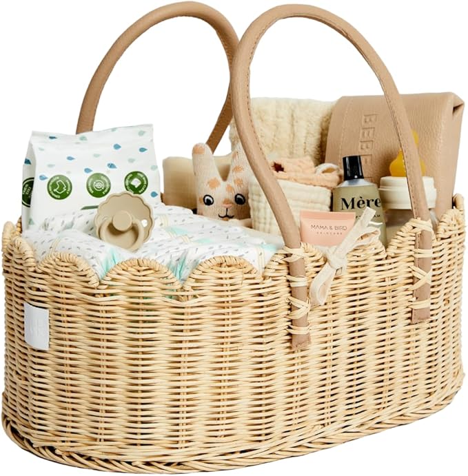 BEBE BASK Premium Baby Diaper Caddy Organizer by BEBEBASK%C2%AE