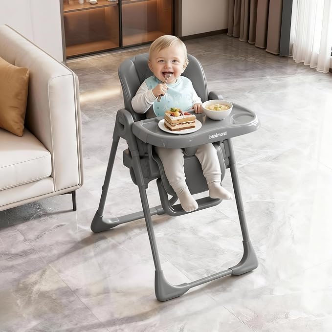 4 in 1 High Chairs for Babies and Toddlers, Foldable Baby High Chairs, Feeding - Image 7