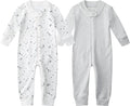 Owlivia Organic Cotton Baby Boy Girl Zip up Sleep 'N Play Pjs, Long Sleeve by Owlivia