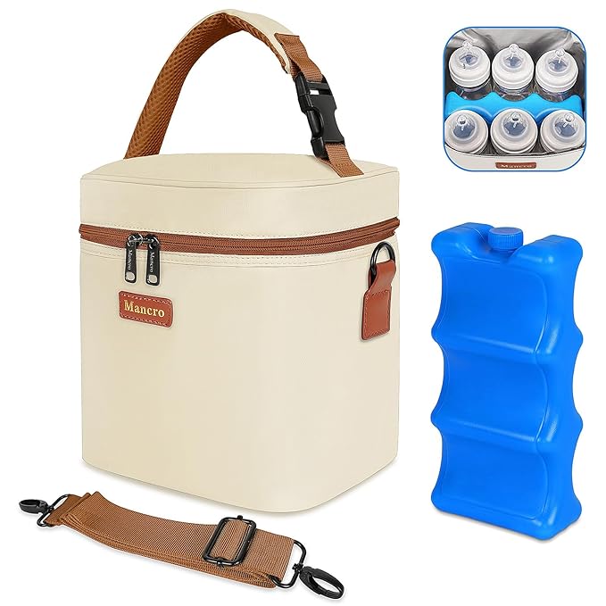 Mancro Breast Milk Cooler Travel Bag by Mancro