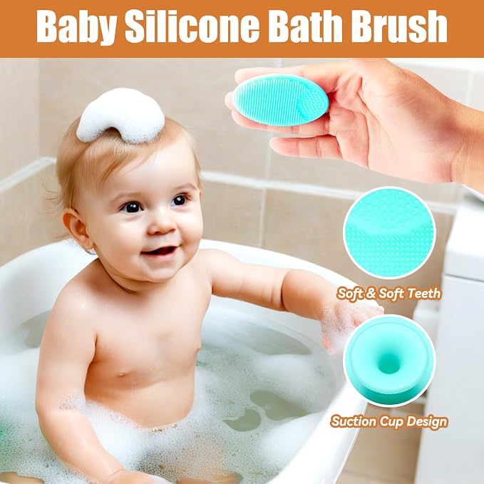 Wooden Baby Hair Brush and Comb Set - Image 5