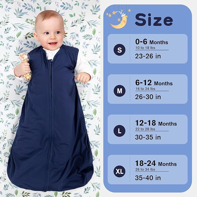 Baby Sleep Sack 18-24 Months Baby Wearable Blanket 100% Rayon Cotton 2-Way - Image 6