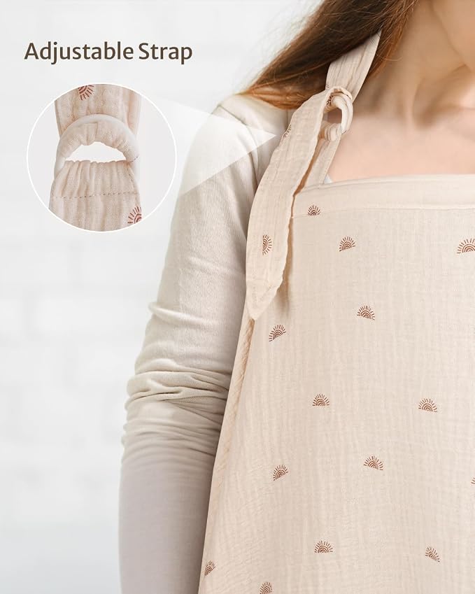 Blissful Diary Muslin Nursing Cover - Image 3