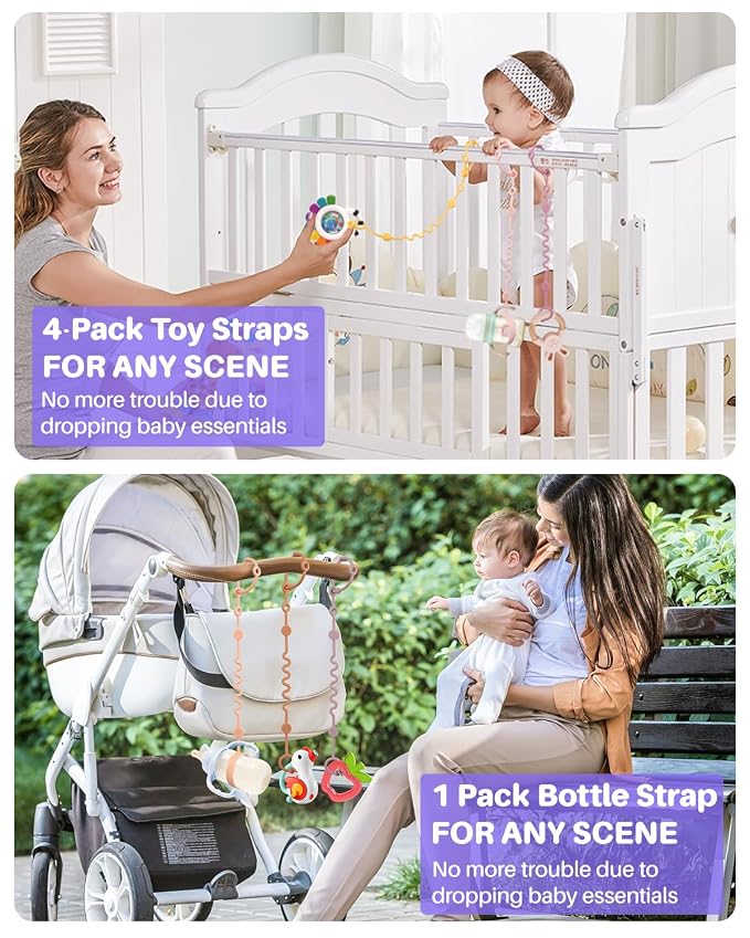 3pcs Adjustable Toy Strap Holder - Image 7