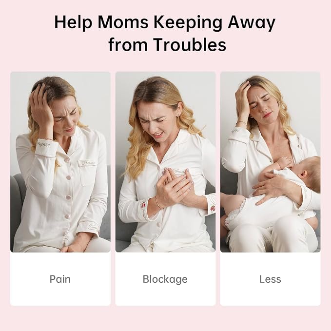 TSRETE Double Wearable Breast Pump, Electric Hands-Free Breast Pumps - Image 7
