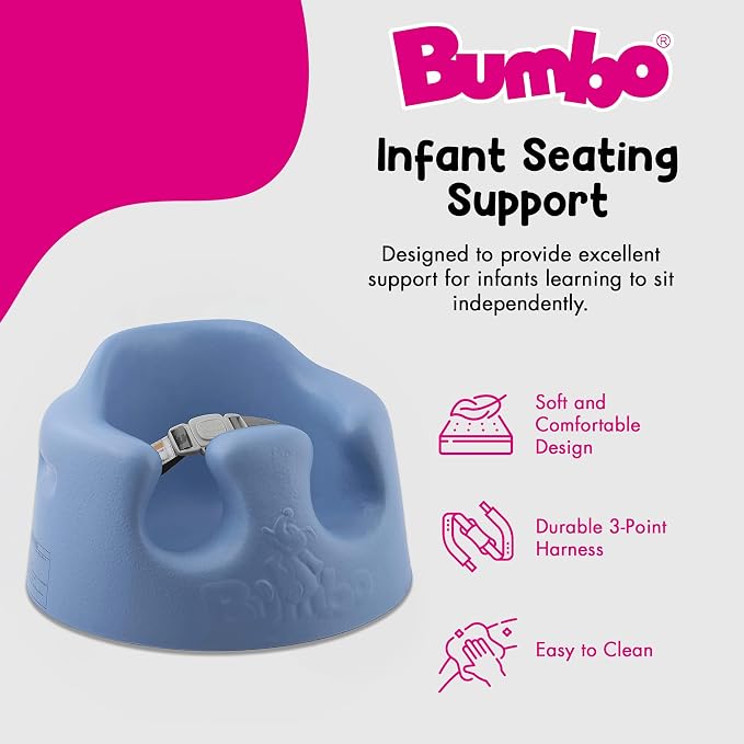 Bumbo Baby Infant Soft Foam Comfortable Support Wide Floor Seat - Image 2