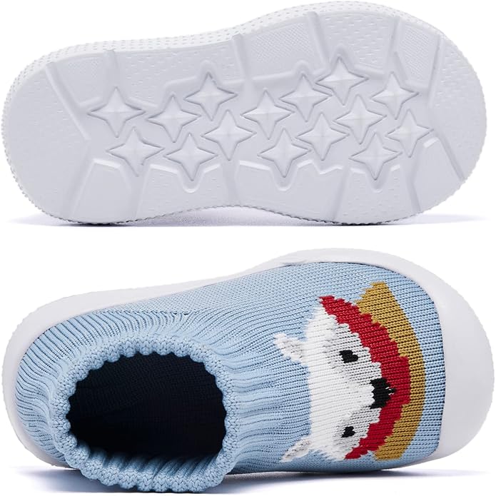 MORENDL Toddler Sock Shoes Baby Walking Shoes Infant Slippers Boys & Girls - Image 7