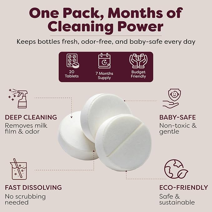 KOOLA Mom Descaling Tablets for Baby Bottle Washer Sterilizers & Warmers - Image 4