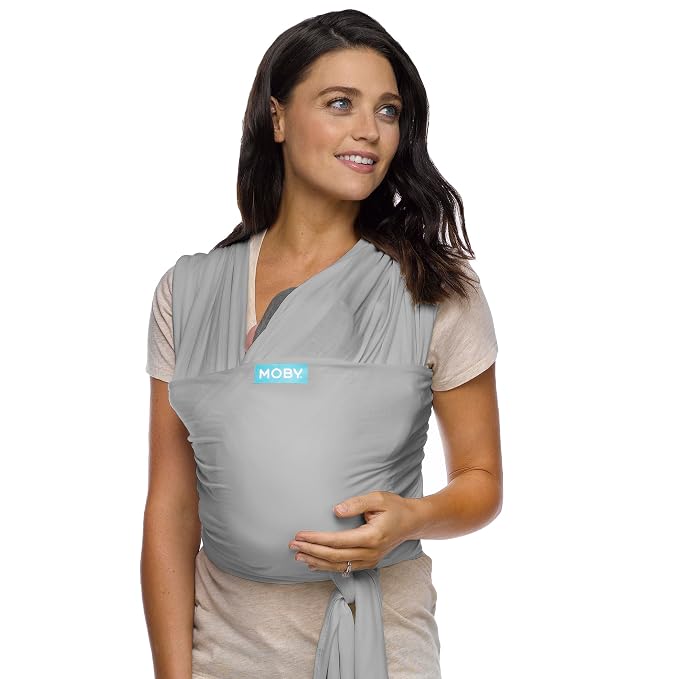 Moby Baby Wrap Carrier Classic for Newborns to Toddlers, Infant Sling Carrier by MOBYBabyCarrier