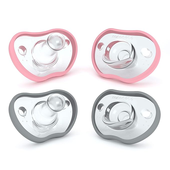 Nanobebe Baby Pacifiers 0-3 Month by Nanobebe