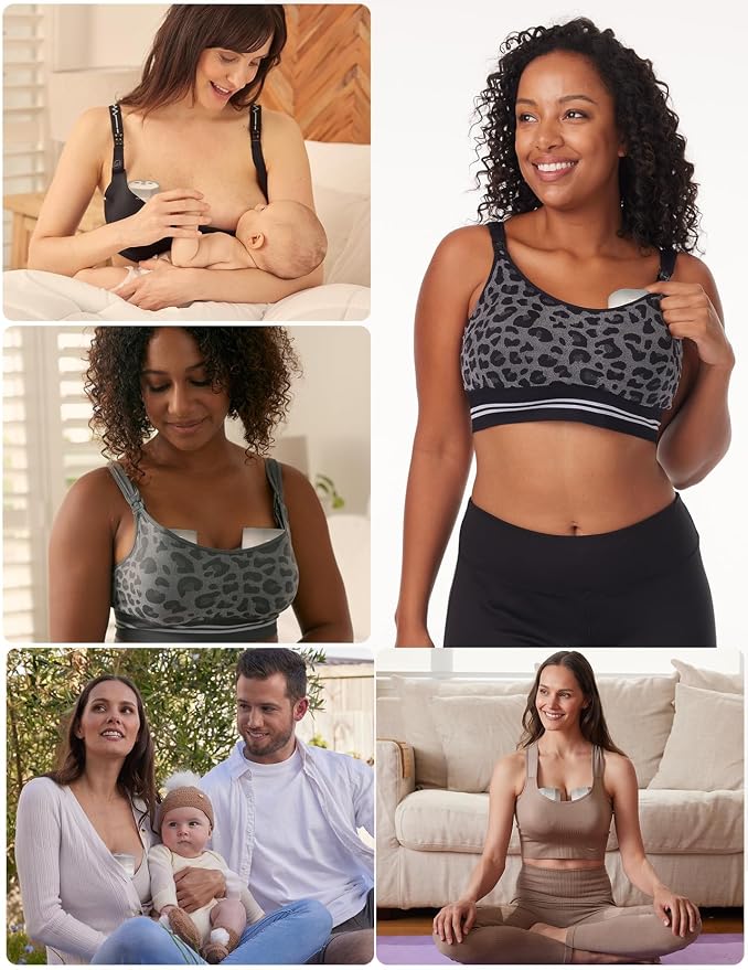 Momcozy Hands-Free Breast Pump S12 Pro, Wearable & Portable Pump - Image 6