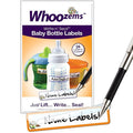 Baby Bottle Waterproof Labels by Whoozems