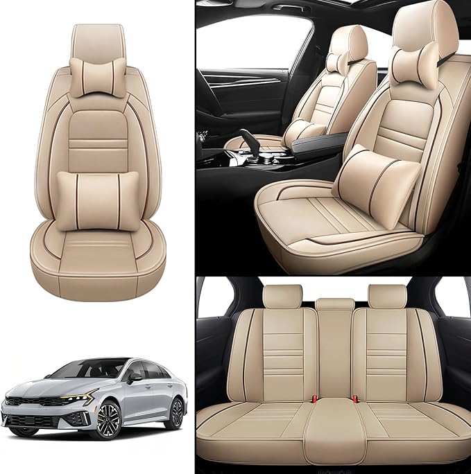 Car Seat Covers for kia k5 2021-2025 | 5-Seats Seat Covers, Waterproof Seat - Image 2