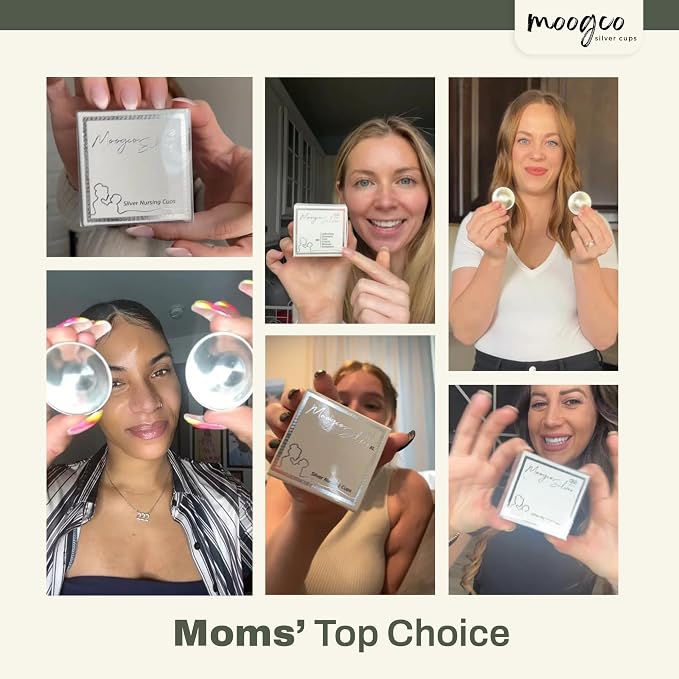 Moogco The Original Silver Nursing Cups - Image 9