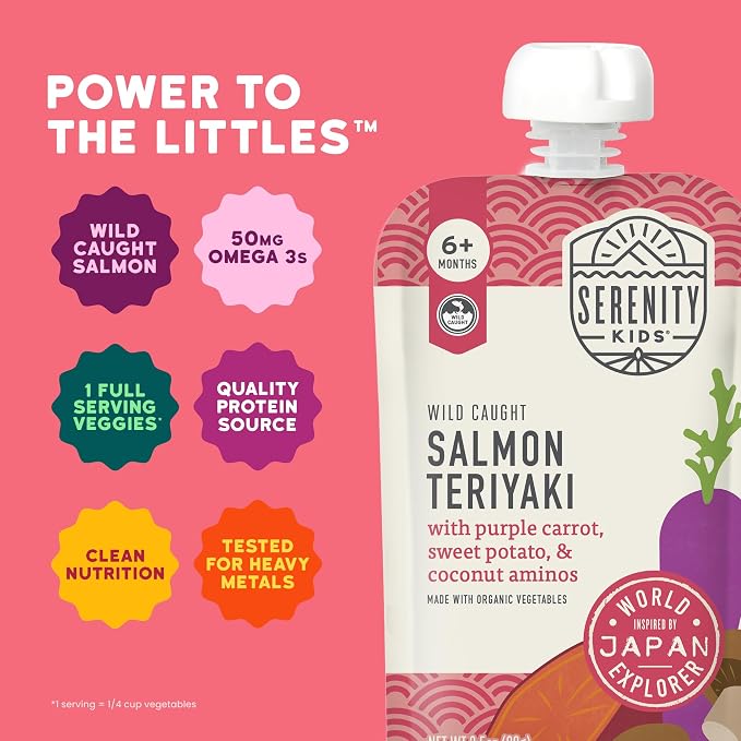 Serenity Kids 6+ Months Organic Baby Food Pouch - Image 4