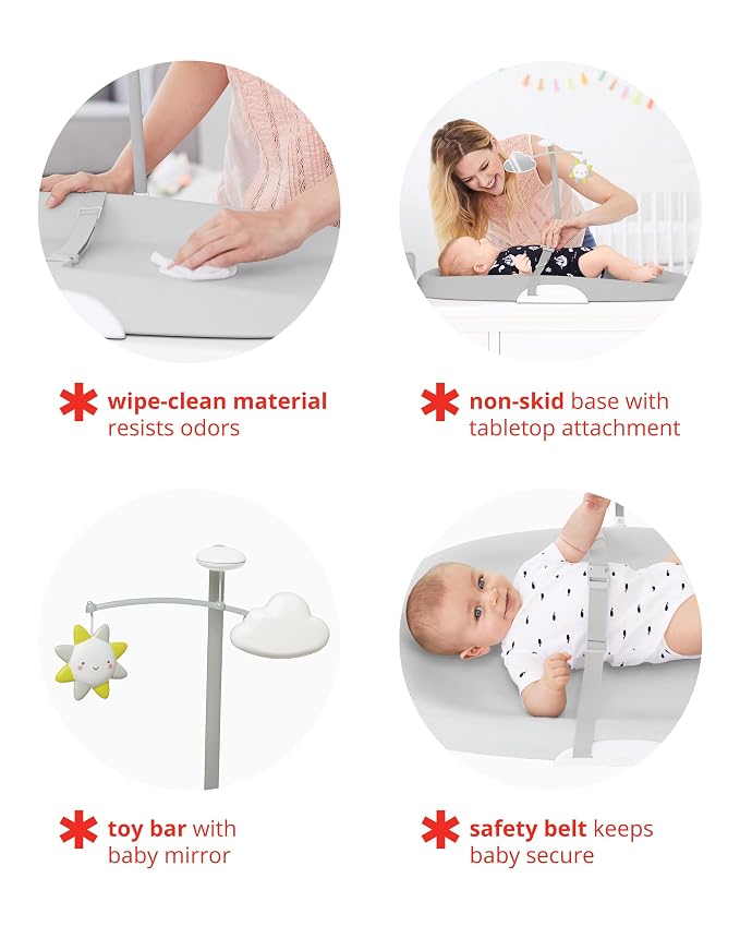 Skip Hop Baby Changing Pad Nursery Style Wipe-Clean Contoured - Image 4