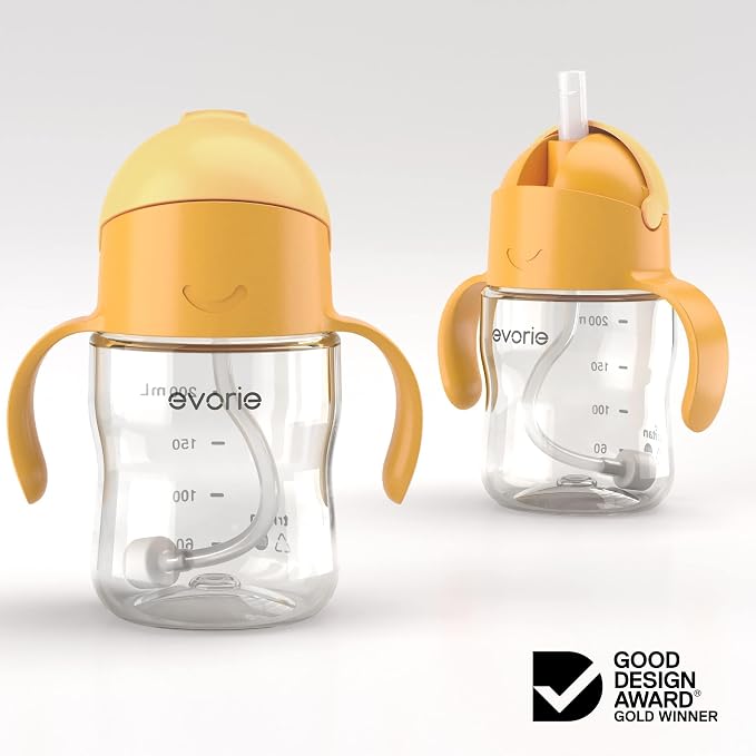 Evorie Tritan Weighted Straw Sippy Cup - Image 7