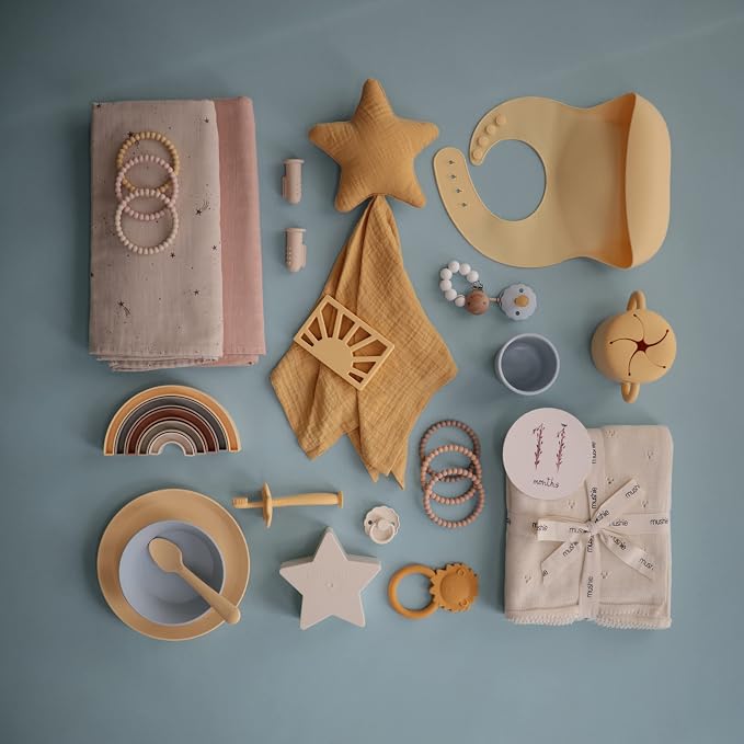 mushie Muslin Baby Swaddle Blanket | 100% Organic Cotton - Image 6