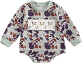 VISGOGO Newborn Infant Baby Boy Girls Oversized Romper Little Dude Sweater by VISGOGO