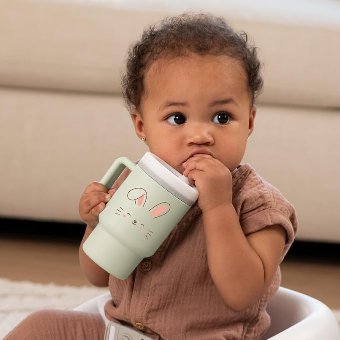Infantino My 1st Tumbler, Silicone Sippy Cup - Image 7