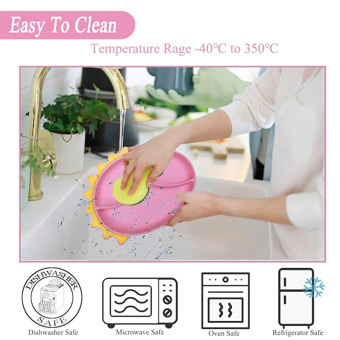 Silicone Suction Plates for Baby Toddler - Image 6