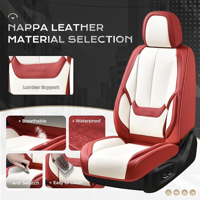 Coverado Seat Covers, Car Seat Covers Front Seats, Car Seat Cover, Car Seat - Image 2
