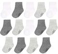 Fruit of the Loom Baby 14-Pack Grow & Fit Flex Zones Cotton Stretch Socks by FruitoftheLoom