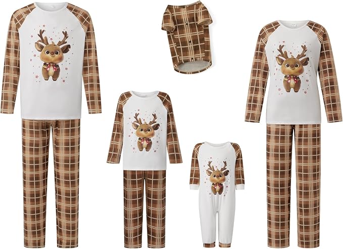 Awoscut Family Christmas Pajamas Matching Pajamas - Image 6