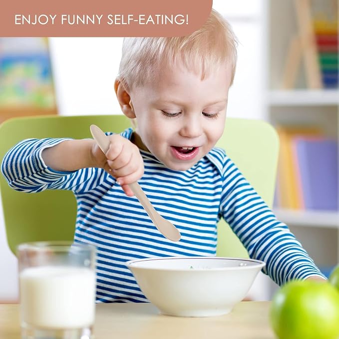 3-Piece Silicone Baby Feeding Spoons - Image 7