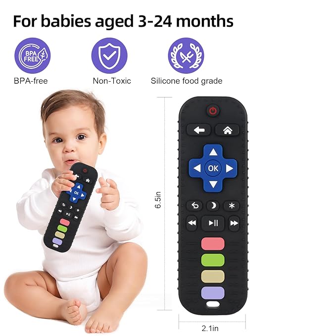 Chuya Baby Remote Control Teether Toy Chew Toy - Image 3