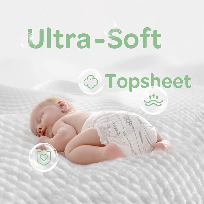 Parasol Clear+Dry Disposable Diapers and Clear+Pure Wipes, RashShield Protection - Image 5