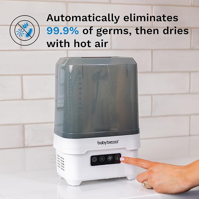 Baby Brezza Portable Baby Bottle Sterilizer Dryer - Image 4