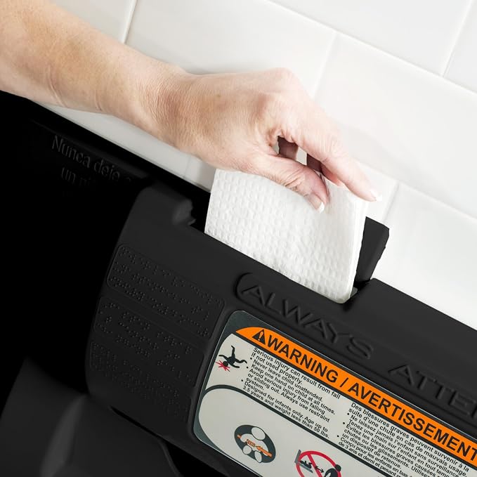 Foundations Classic Horizontal Baby Changing Station w/EZ Mount Backer Plate - Image 8