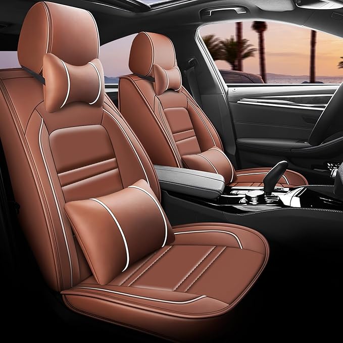 Car Seat Covers for Dodge Challenger 2008-2023 | 5-Seats Seat Covers, - Image 3
