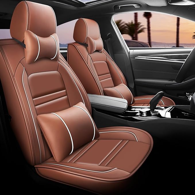 Car Seat Covers for Chevy Tahoe 1995-2025 | 5-Seats Seat Covers, Waterproof - Image 3