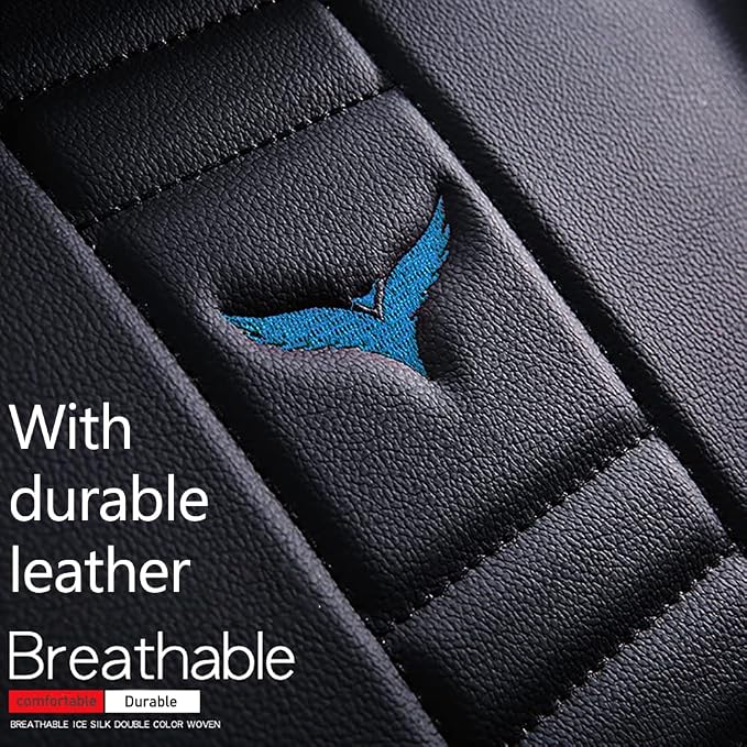 Waterproof 5 Car Seat Covers for Suzuki 1999-2025 95% Models, Premium Faux - Image 6