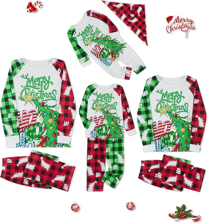 Awoscut Family Christmas Pajamas Matching Pajamas - Image 6
