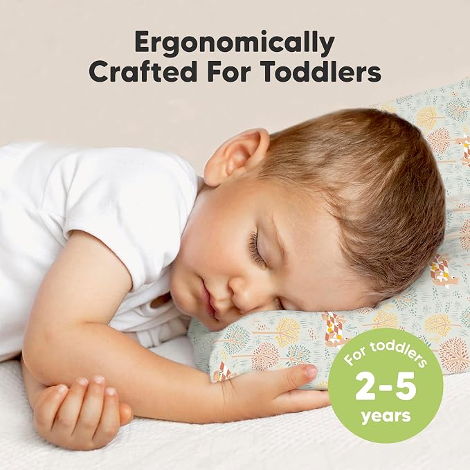 Toddler Pillow with Pillowcase - Image 2