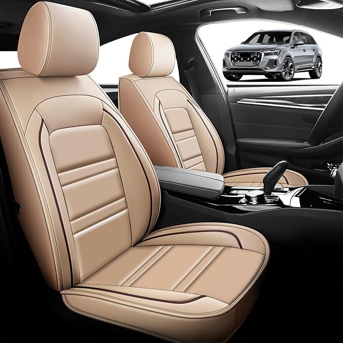 Seat Cover for Audi q7 2017-2025 | Car Seat Covers Front Seats, Waterproof Seat - Image 2